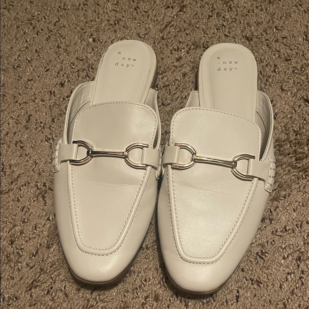 A new day off white loafers 8.5